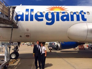 Allegiant is updating their fleet of planes to the more technologically sophisticated Airbus A320s, which not only can hold 177 passengers, but are more fuel efficient and quiet.